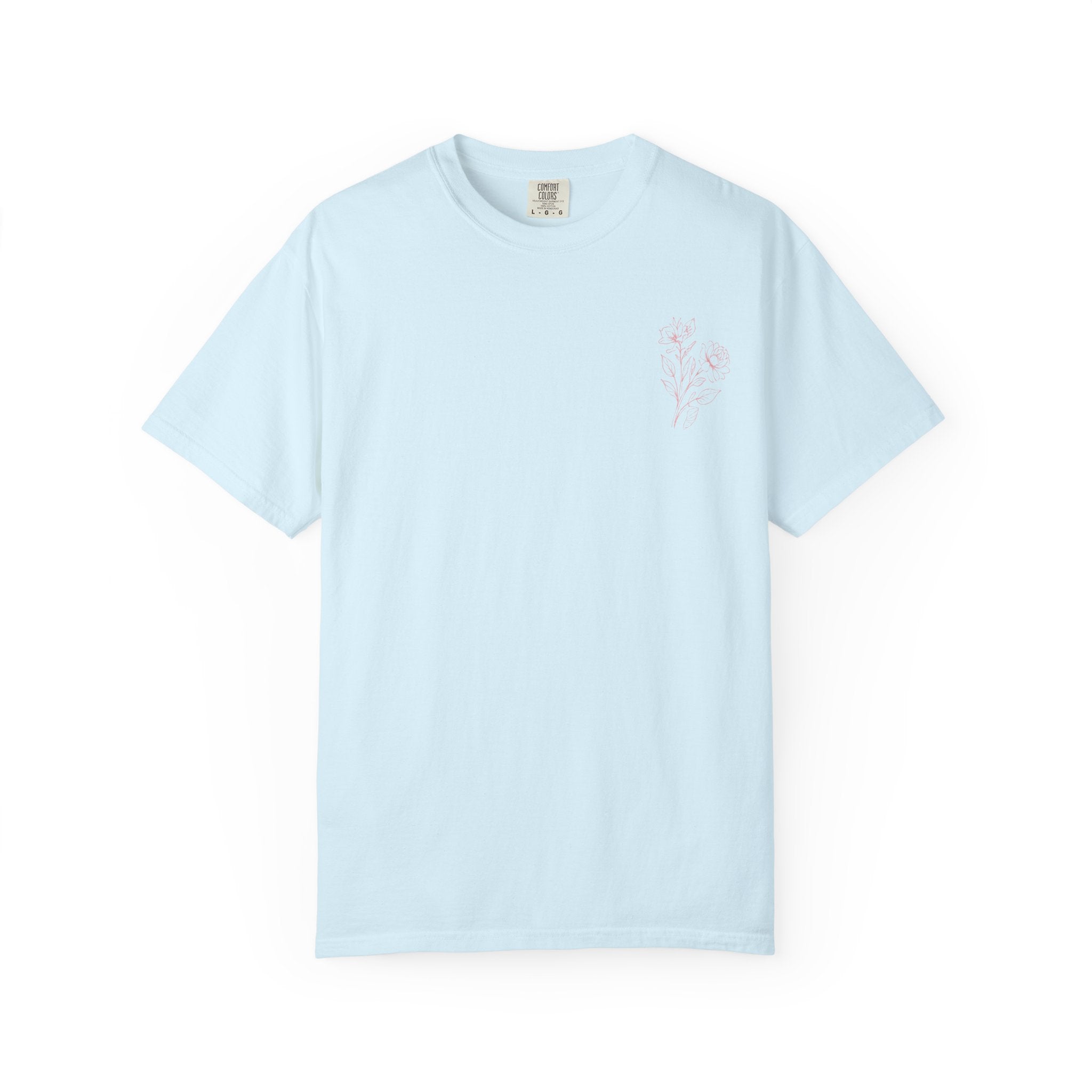 Unisex Garment-Dyed T-shirt ‘Double Bloom Collective’