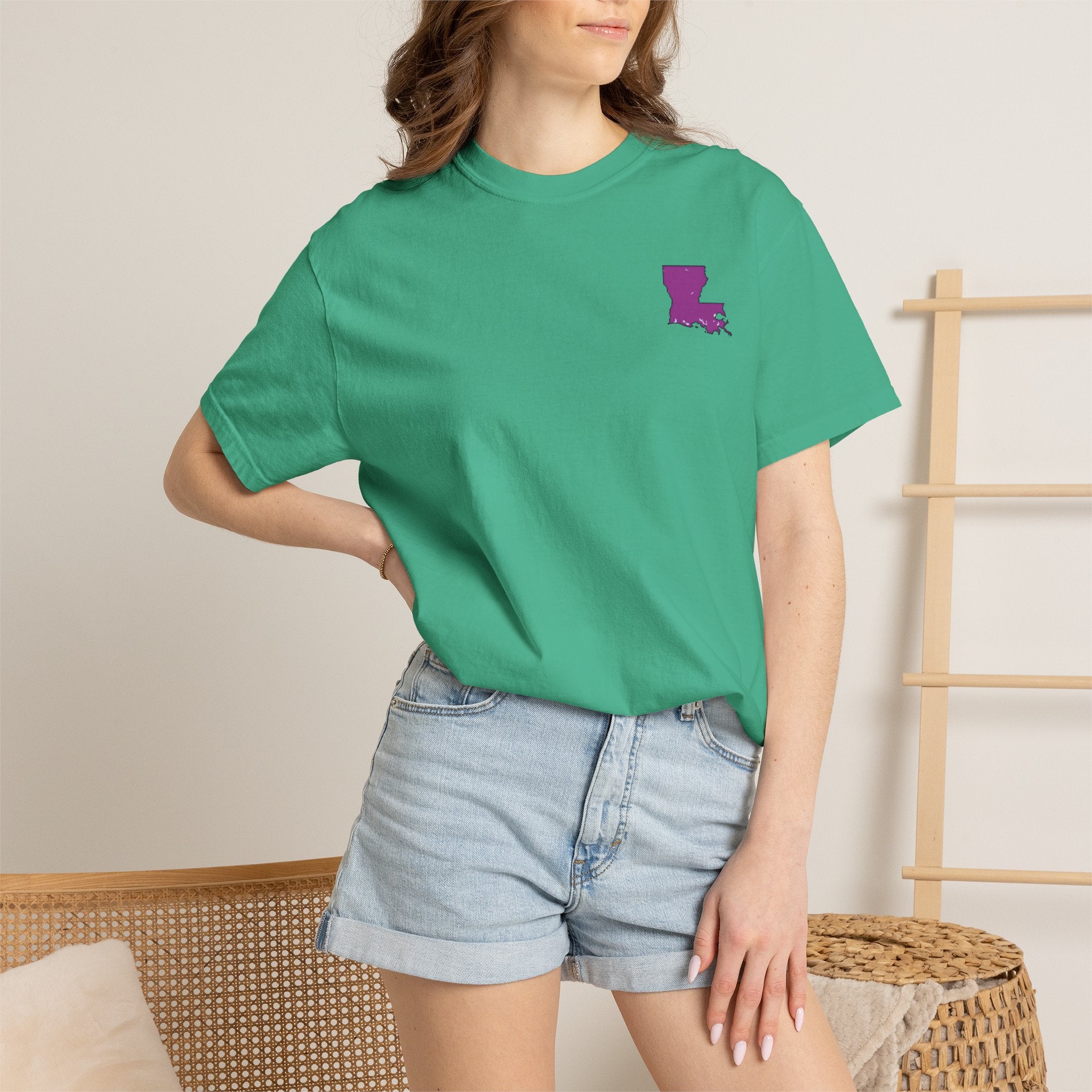 Louisiana Graphic T-Shirt — 'Excuse Me While I Love You' State Pride Tee
