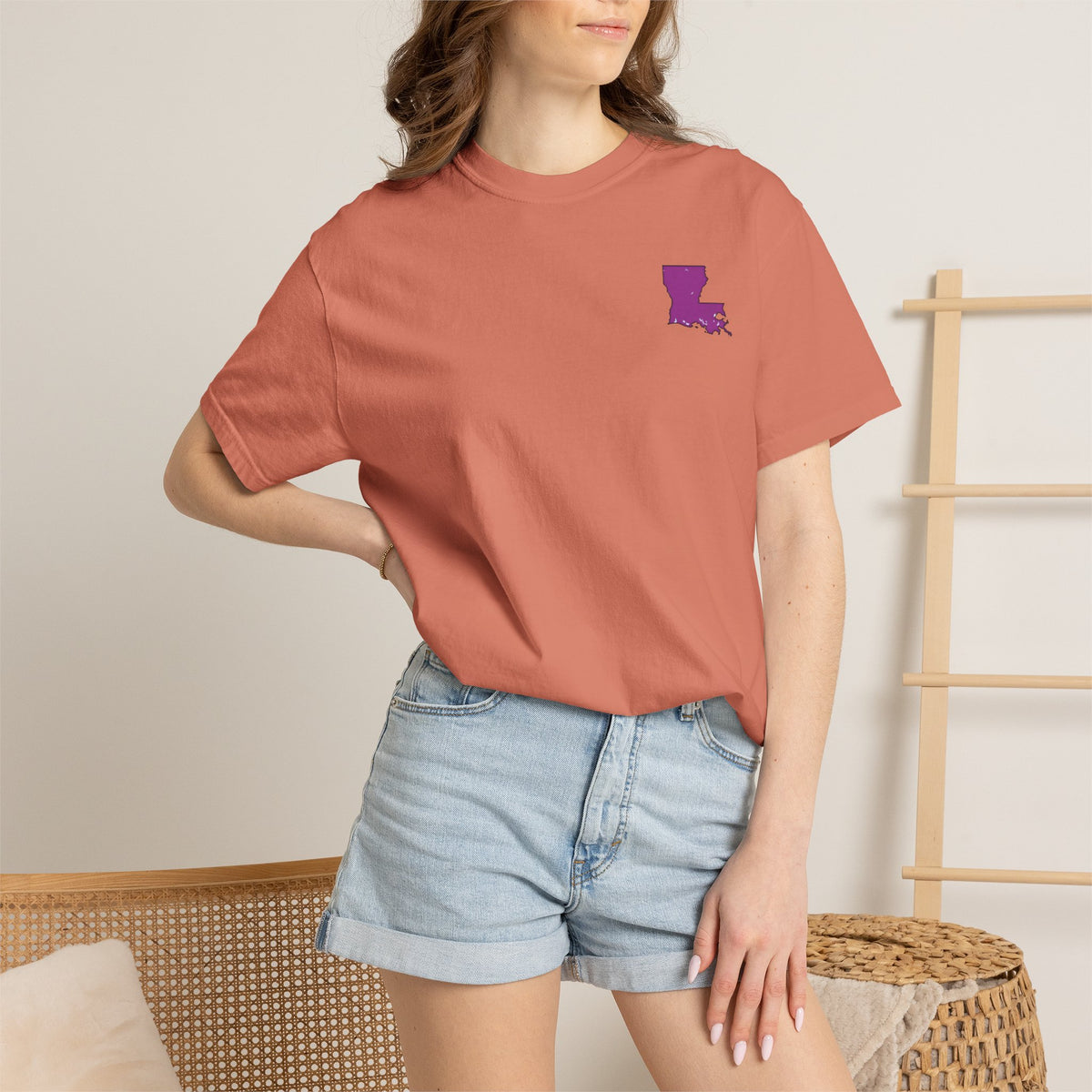 Louisiana Graphic T-Shirt — 'Excuse Me While I Love You' State Pride Tee