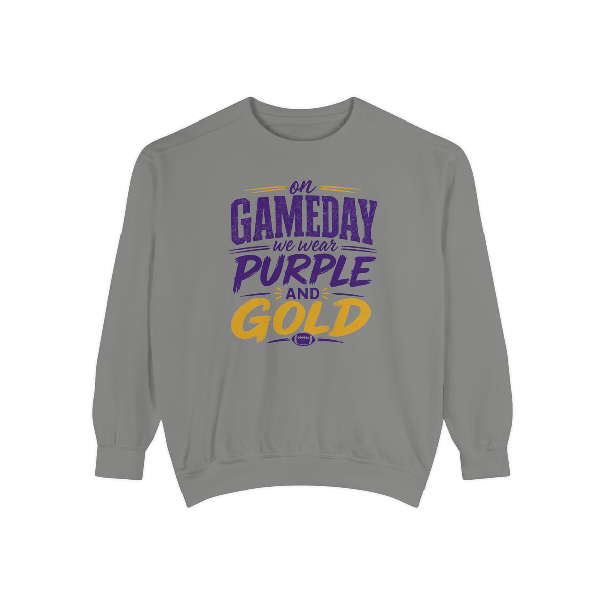 Gameday Purple and Gold Sweatshirt