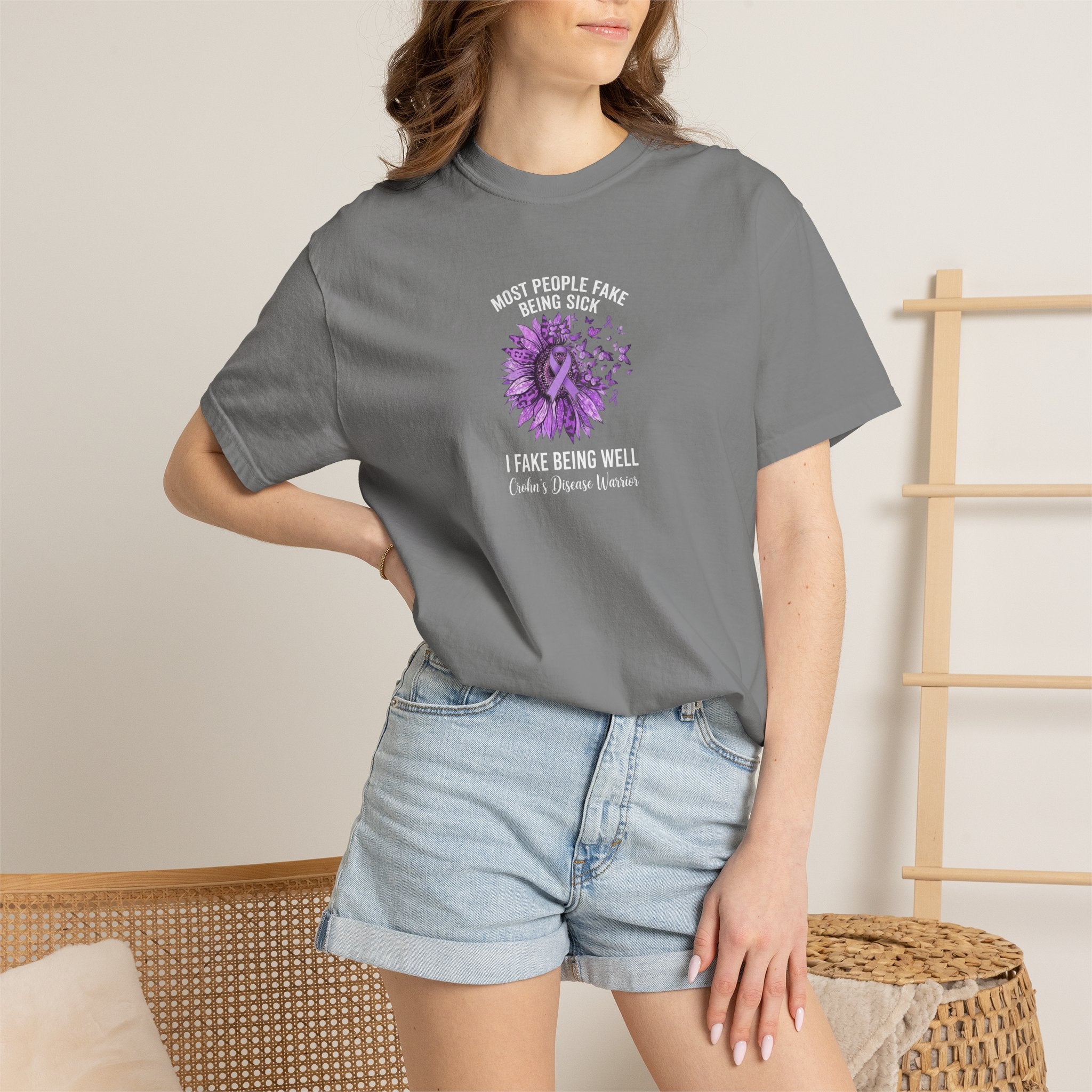 I Fake Being Well-Crohn's T-Shirt