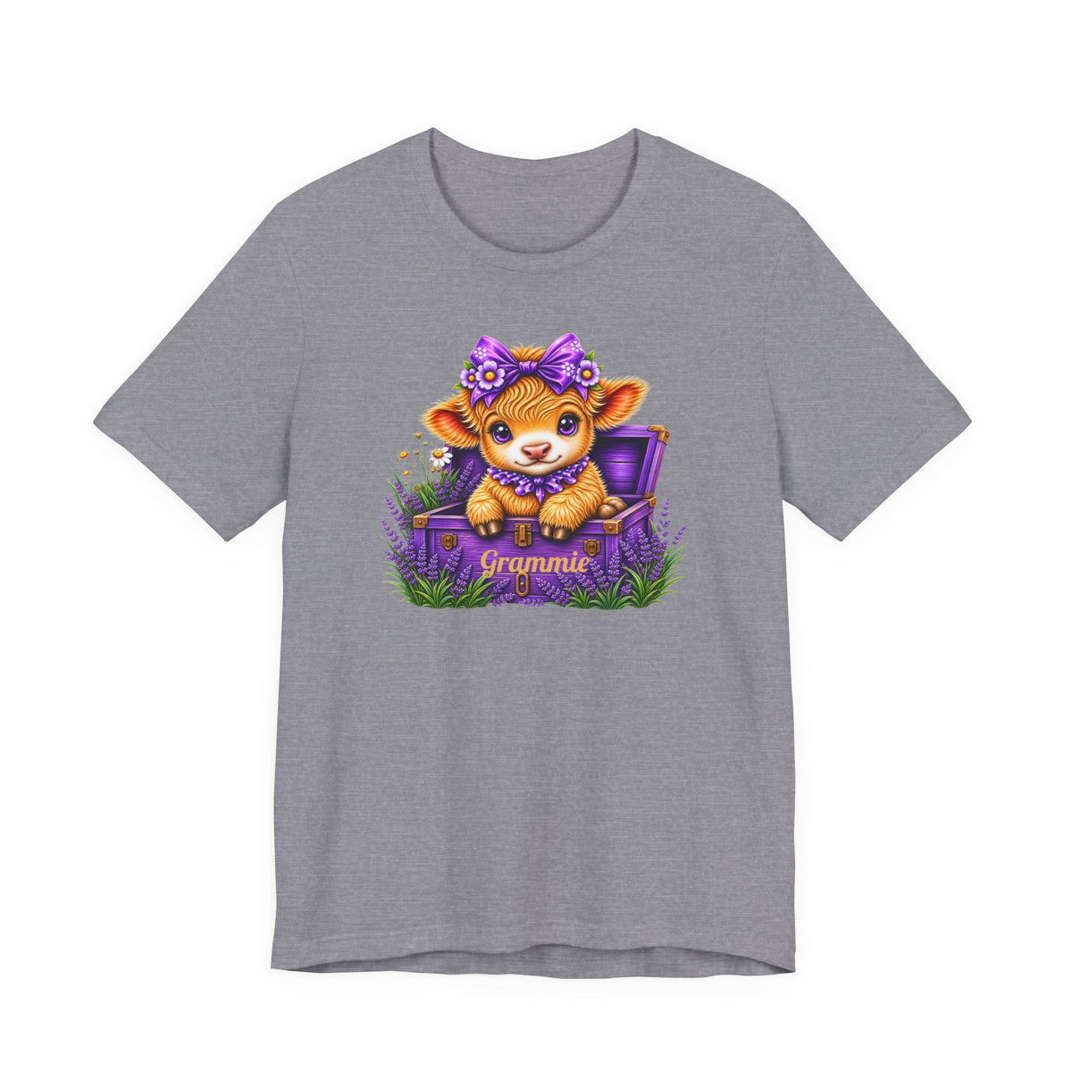 Personalized Highland Cow Shirt | Custom Grandma Name Tee