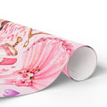 Pink Ballerina 5th Birthday Wrapping Paper – Ballet Party Gift Wrap