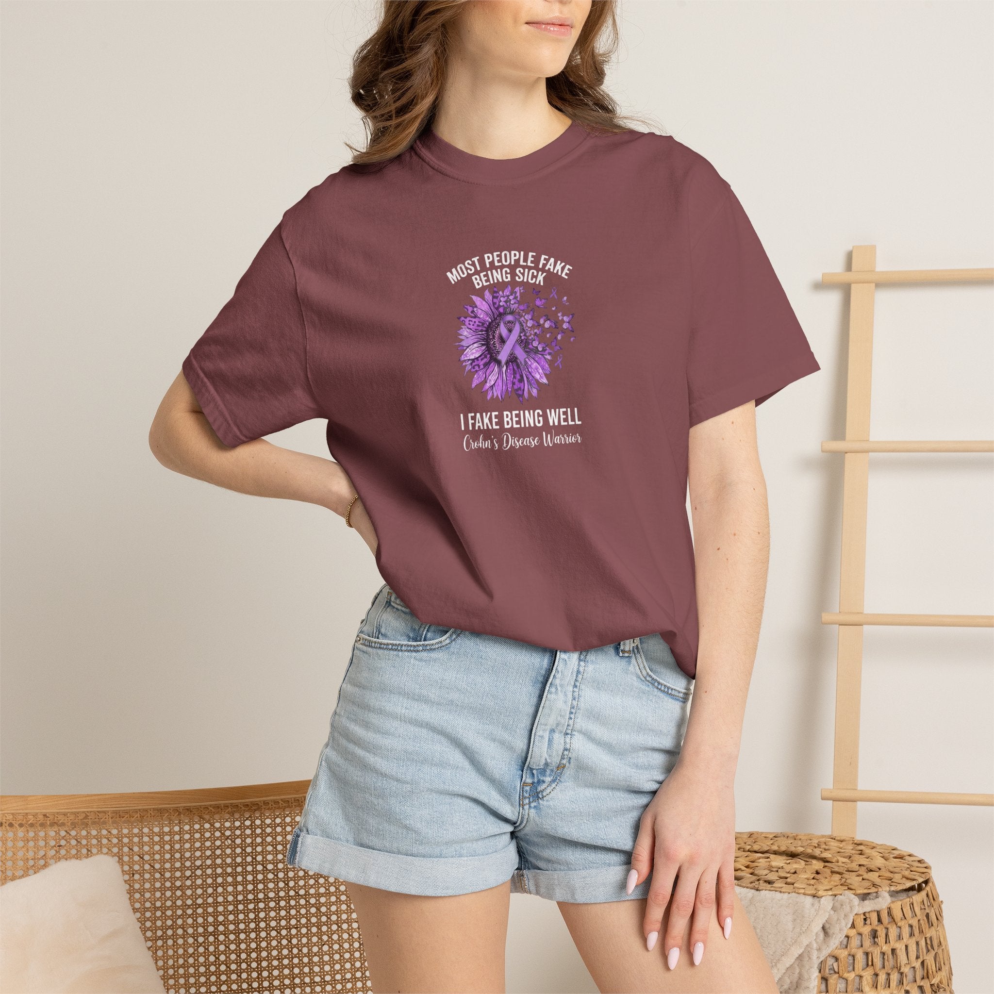 I Fake Being Well-Crohn's T-Shirt