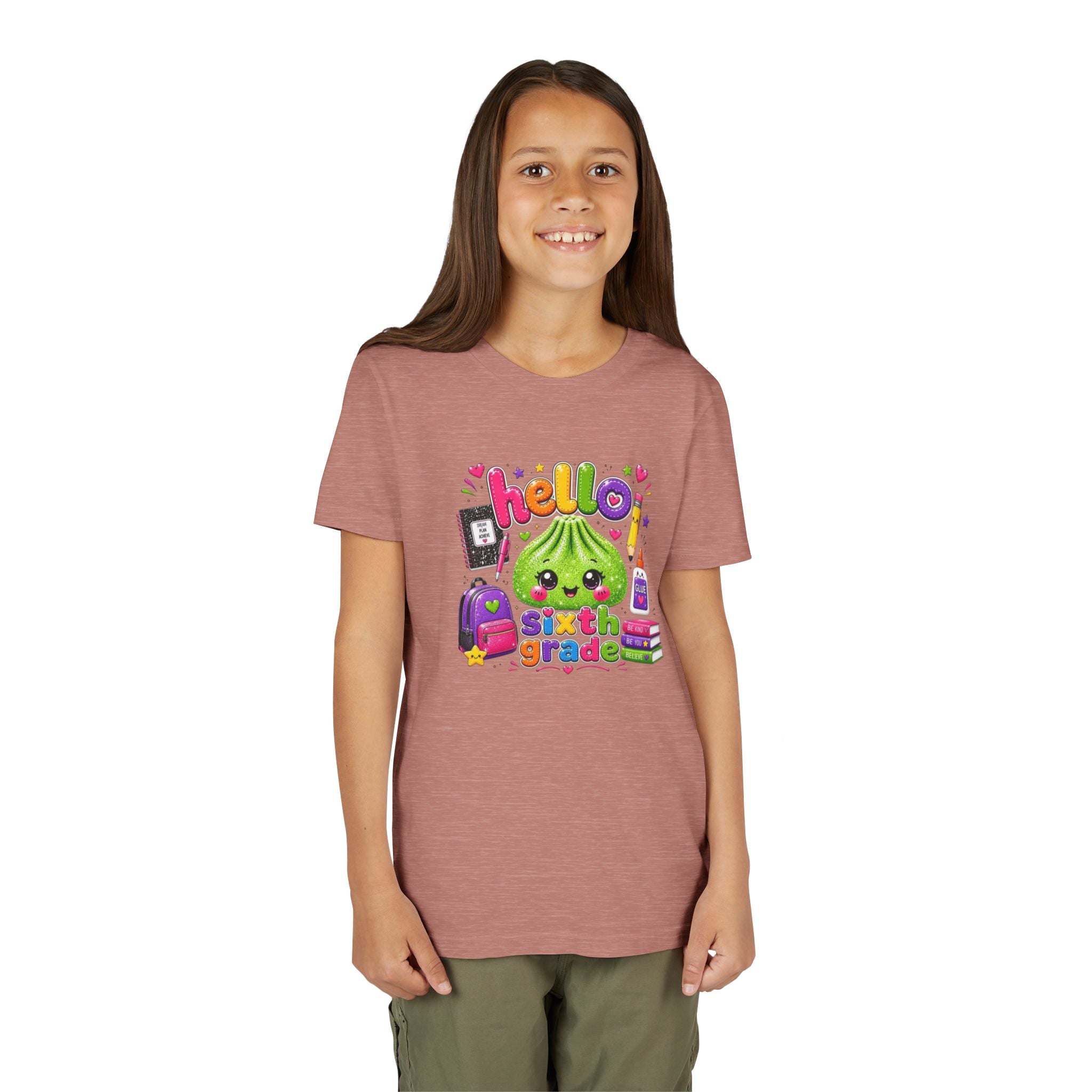 "Hello Sixth Grade" Youth Tee