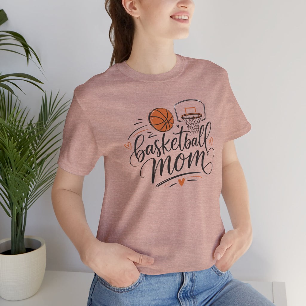 Cute Script Basketball Hoop Design