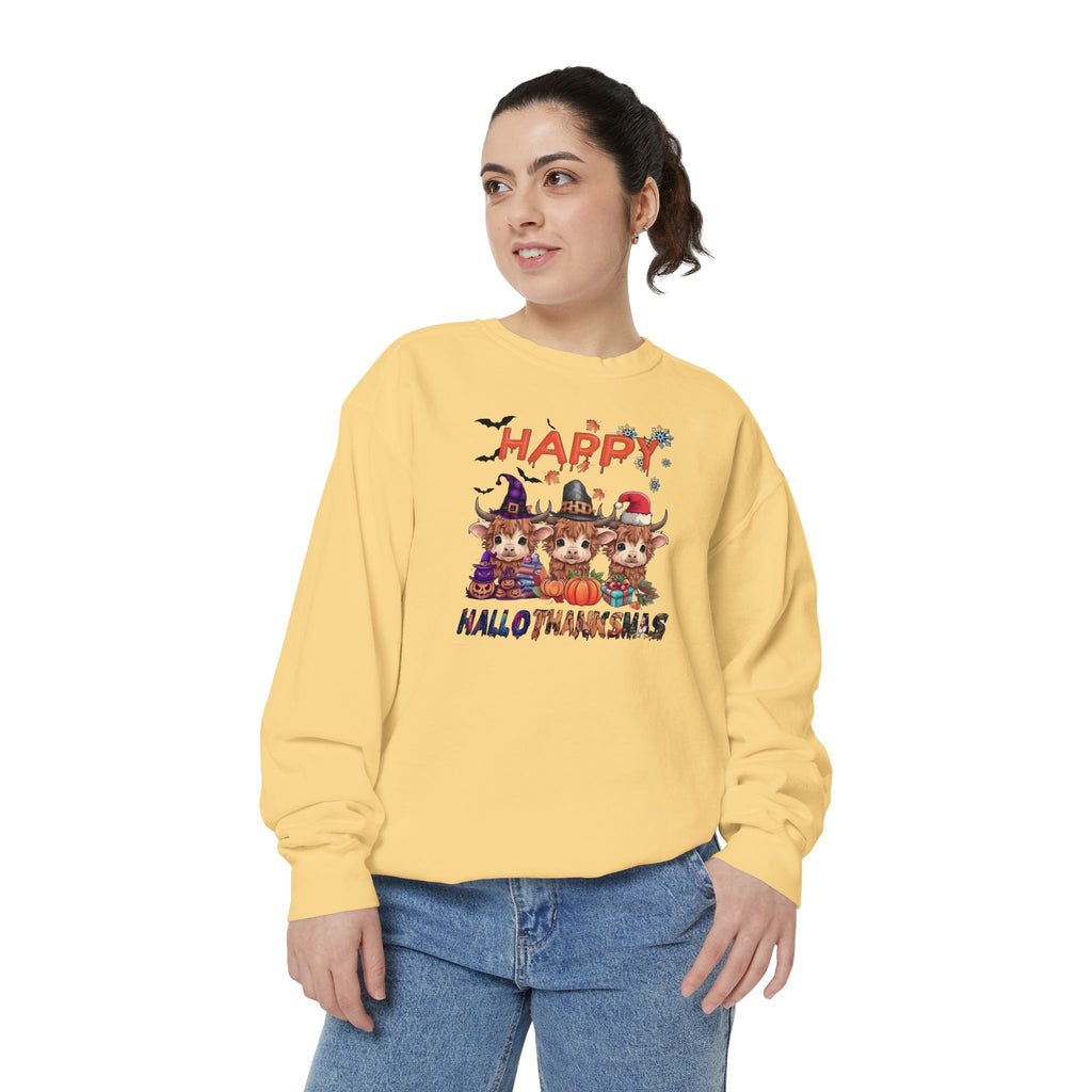 Happy Hallothanksmas Pullover