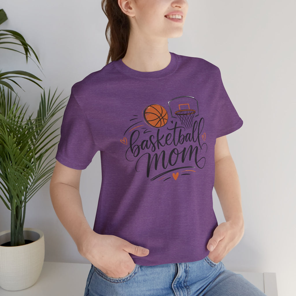 Cute Script Basketball Hoop Design