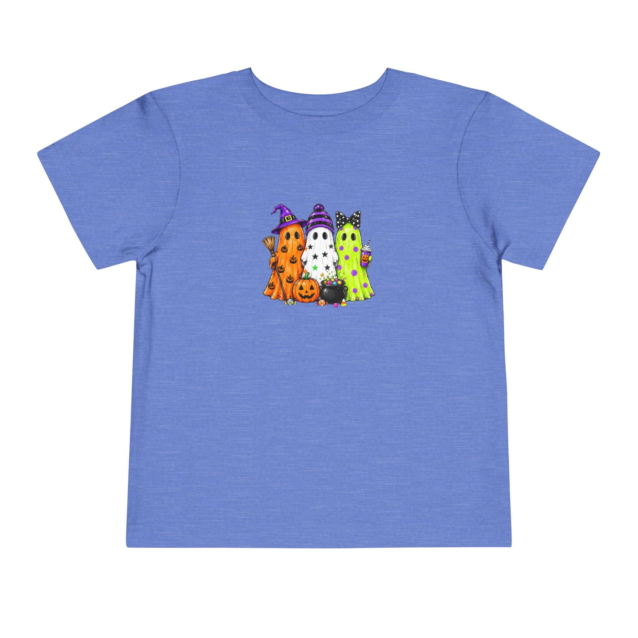 Toddler Halloween Ghosts Short Sleeve Tee