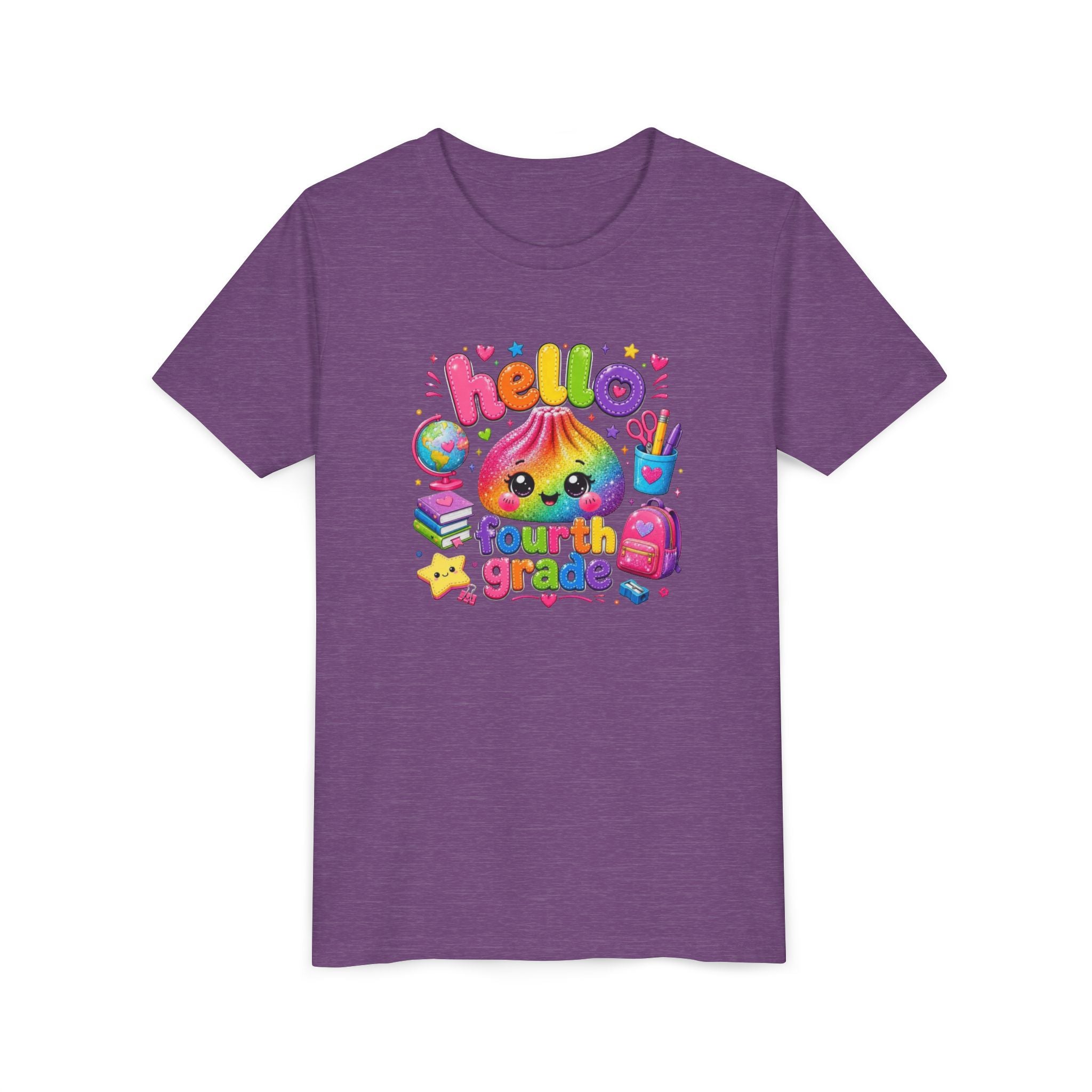 "Hello Fourth Grade" Kids T-Shirt