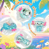 Glitter Axolotl Squishy Fidget Toy