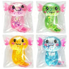 Glitter Axolotl Squishy Fidget Toy