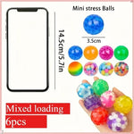Rainbow Squeeze Ball Set