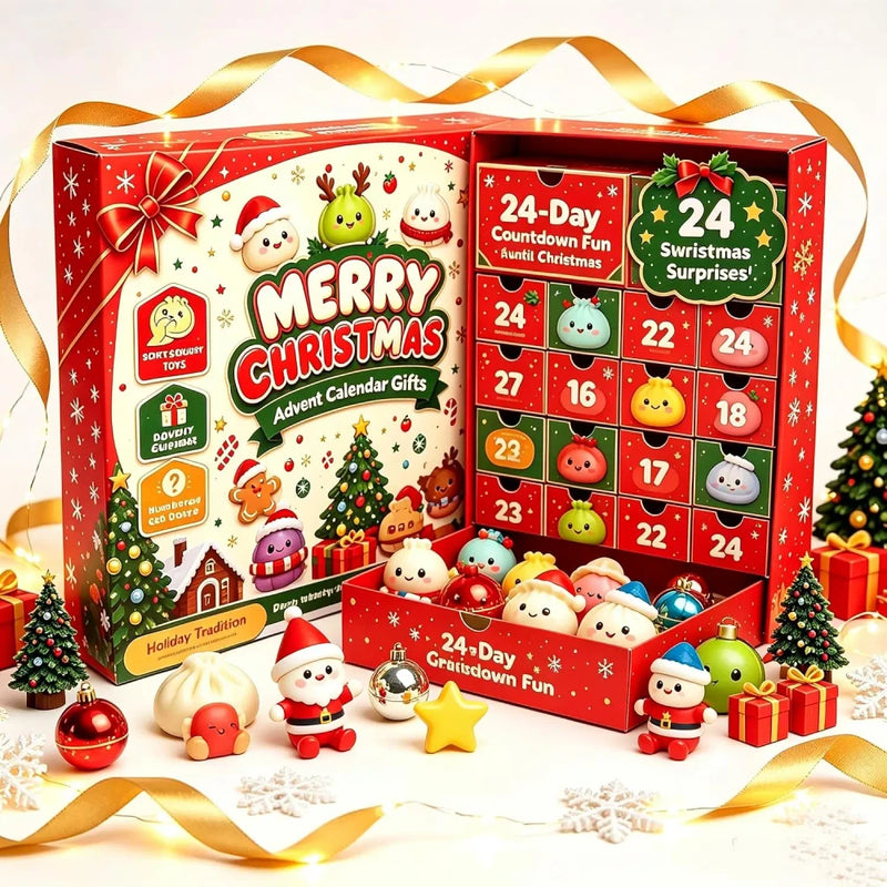 Christmas Dumpling Squishy Advent Calendar