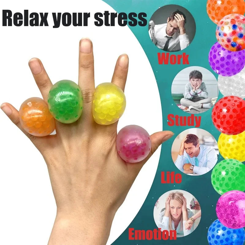 Soft Rubber Grape Squeeze Ball
