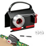 Wrapping Paper Cutter & Dispenser – Gift Wrap Roll Holder with Sliding Cutter, Easy Wrap Organizer for Christmas & Birthdays