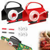 Wrapping Paper Cutter & Dispenser – Gift Wrap Roll Holder with Sliding Cutter, Easy Wrap Organizer for Christmas & Birthdays