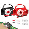Wrapping Paper Cutter & Dispenser – Gift Wrap Roll Holder with Sliding Cutter, Easy Wrap Organizer for Christmas & Birthdays
