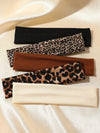 5 Piece Women’s Headband Set, Casual Hair Bands, Solid Striped Polka Dot Headbands, Sweat Absorbing Everyday Hair Accessories