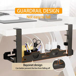 Telescopic Under-Desk Cable Management Rack – Adjustable Metal Wire Organizer