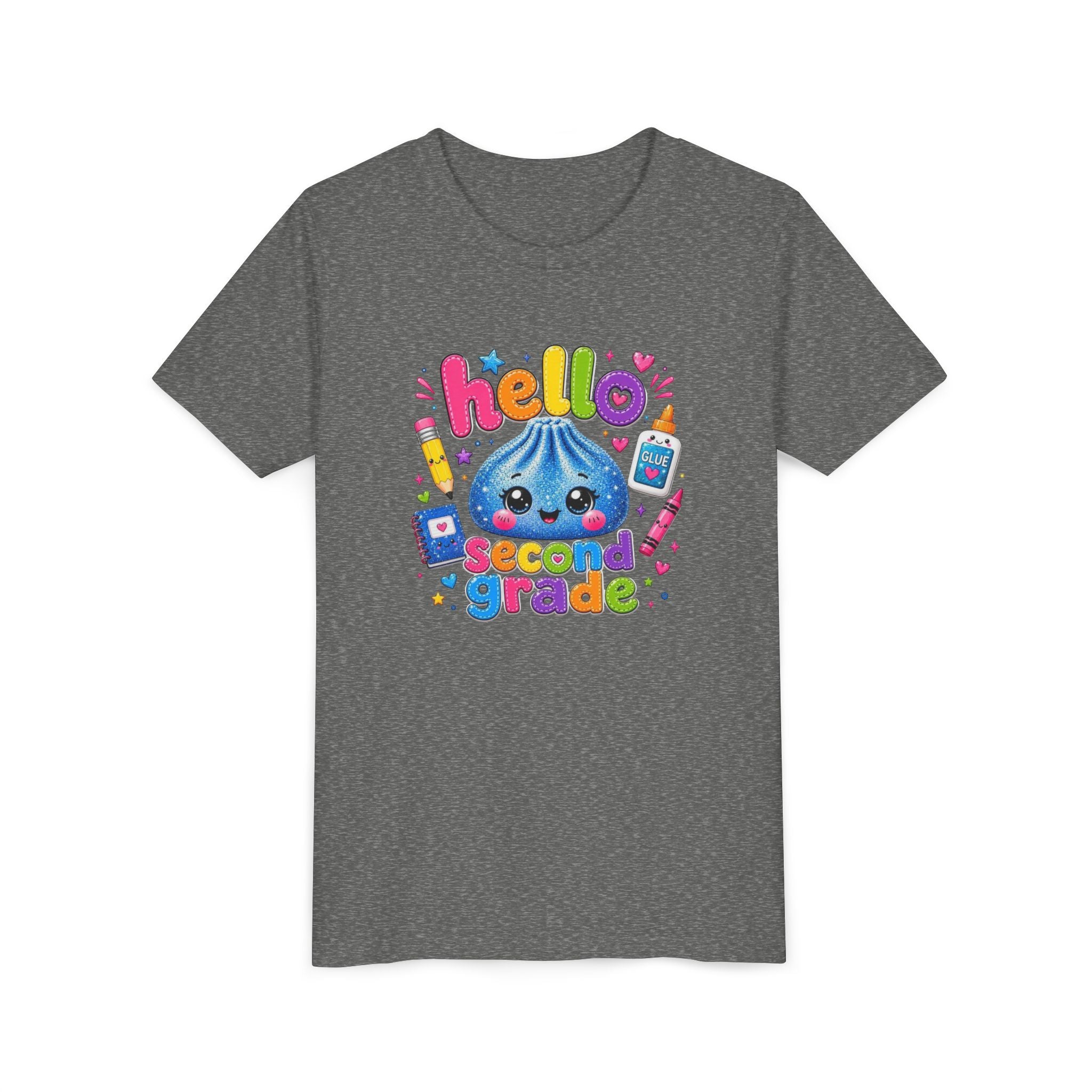 "Hello Second Grade" Youth Tee