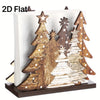 Rustic Wooden Christmas Tree Napkin Holder