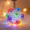 LED Keyboard Fidget Keychain