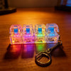LED Keyboard Fidget Keychain