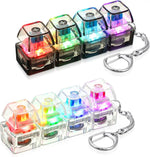 LED Keyboard Fidget Keychain