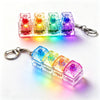 LED Keyboard Fidget Keychain
