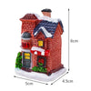 Light-Up Christmas Village Houses – Miniature LED Holiday Decorations | 12 Styles