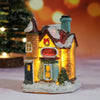 Light-Up Christmas Village Houses – Miniature LED Holiday Decorations | 12 Styles
