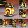 Light-Up Christmas Village Houses – Miniature LED Holiday Decorations | 12 Styles