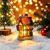 Light-Up Christmas Village Houses – Miniature LED Holiday Decorations | 12 Styles