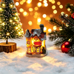 Light-Up Christmas Village Houses – Miniature LED Holiday Decorations | 12 Styles
