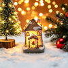 Light-Up Christmas Village Houses – Miniature LED Holiday Decorations | 12 Styles