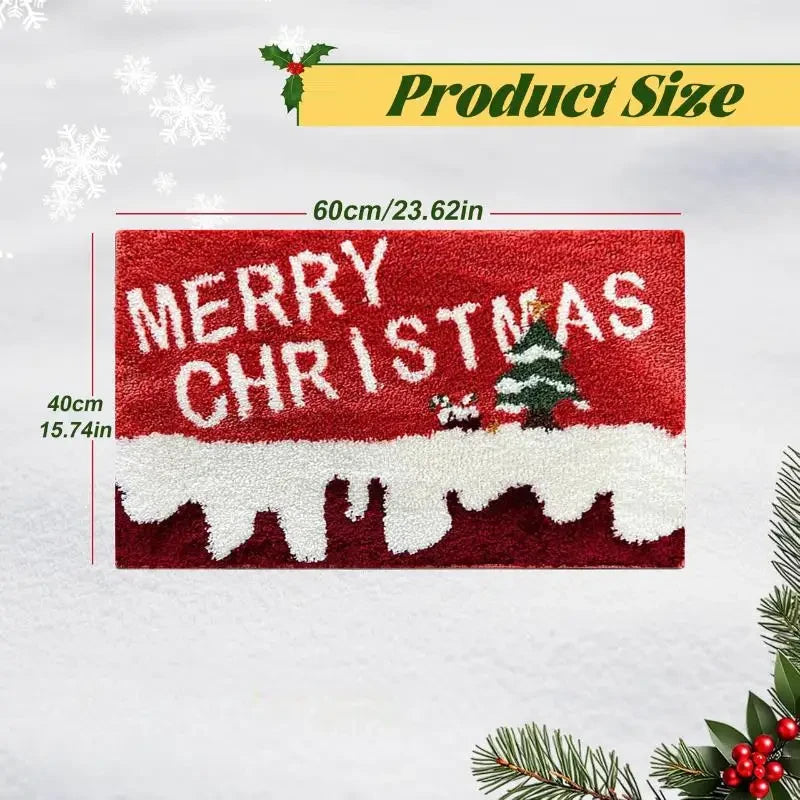 Christmas Welcome Doormats – Festive Holiday Entryway Rugs | 6 Styles