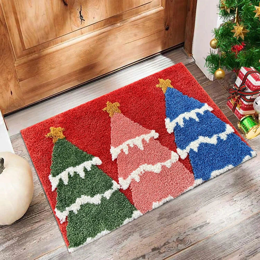 Christmas Welcome Doormats – Festive Holiday Entryway Rugs | 6 Styles