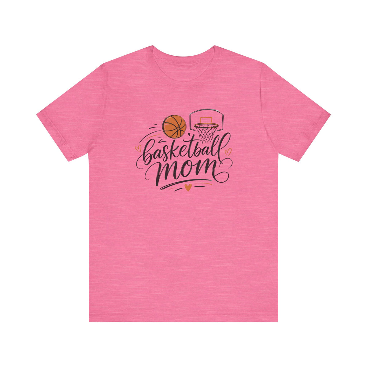 Cute Script Basketball Hoop Design