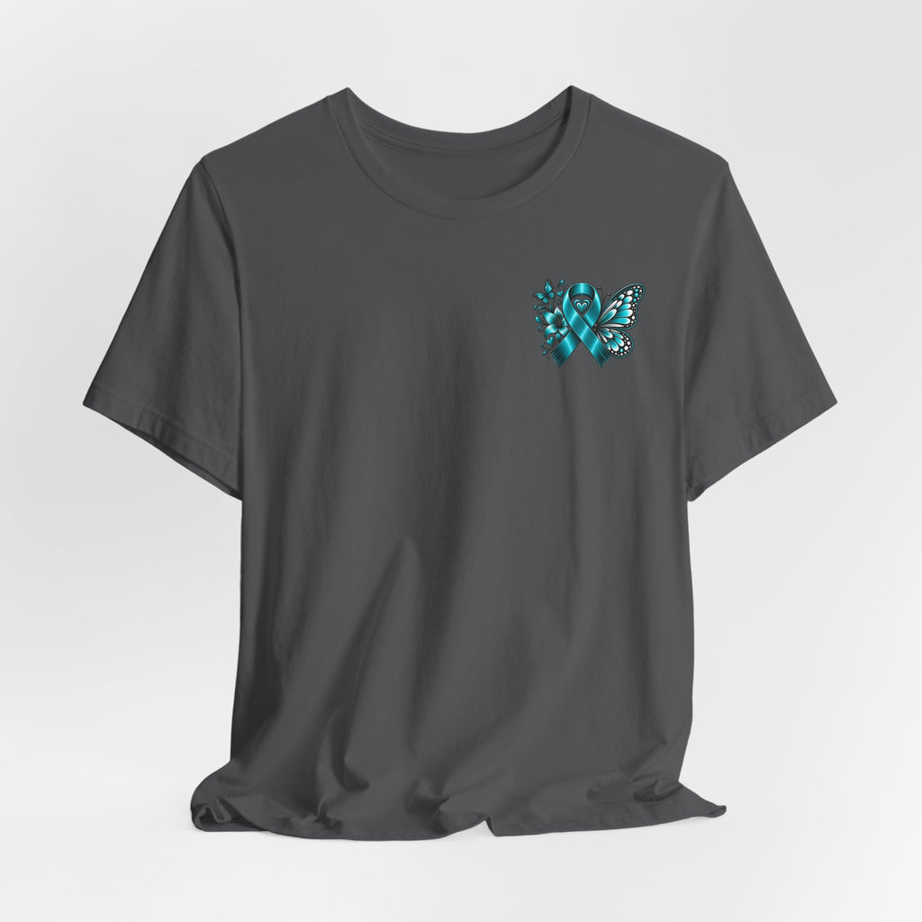 Ovarian Cancer Awareness Tee - Threads of Hope