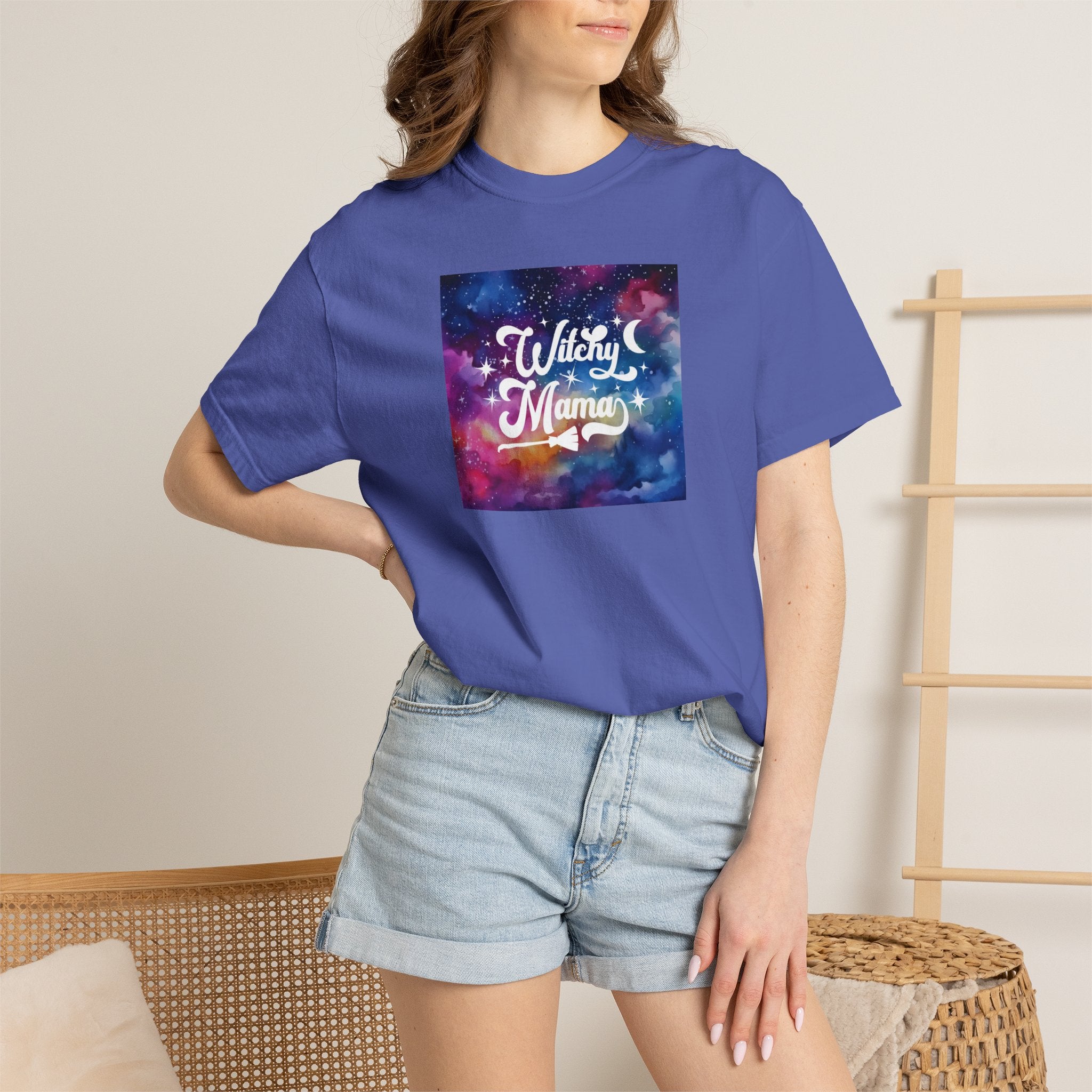 Witchy Mama Galaxy T-Shirt