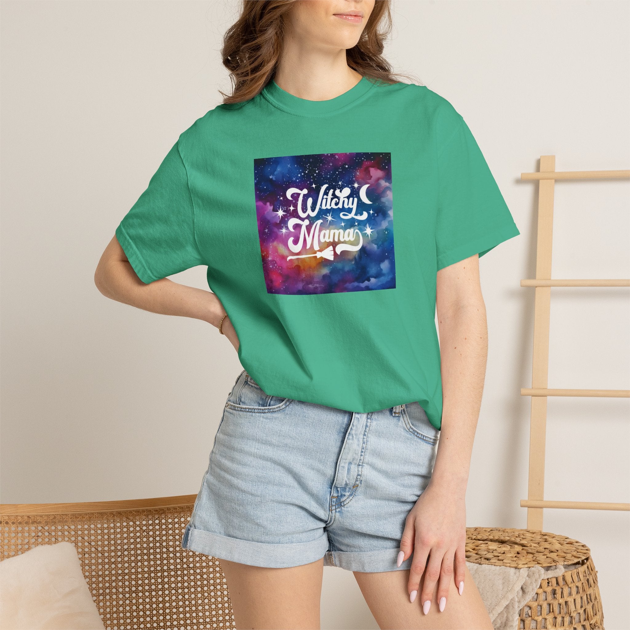 Witchy Mama Galaxy T-Shirt