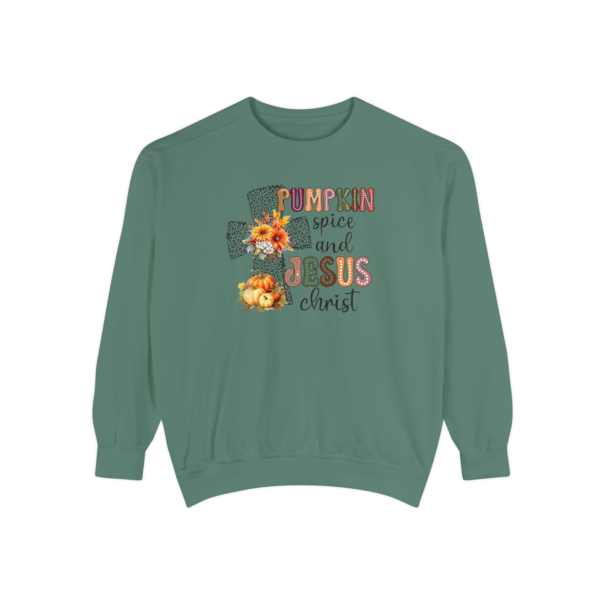 Fall Pumpkin Spice and Jesus Sweatshirt