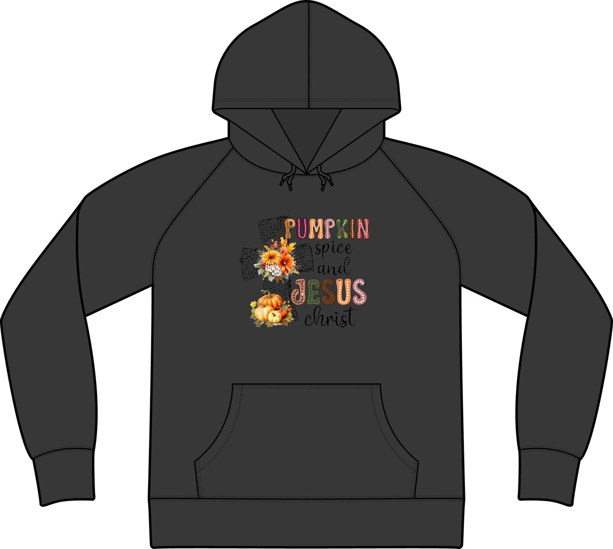 Pumpkin Spice and Jesus Christ Hoodie