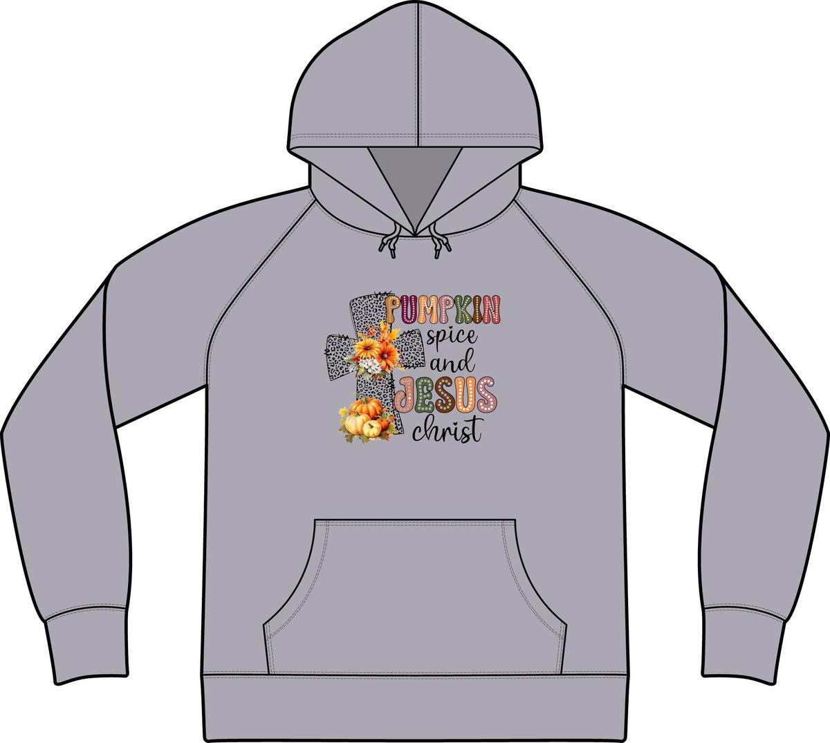 Pumpkin Spice and Jesus Christ Hoodie