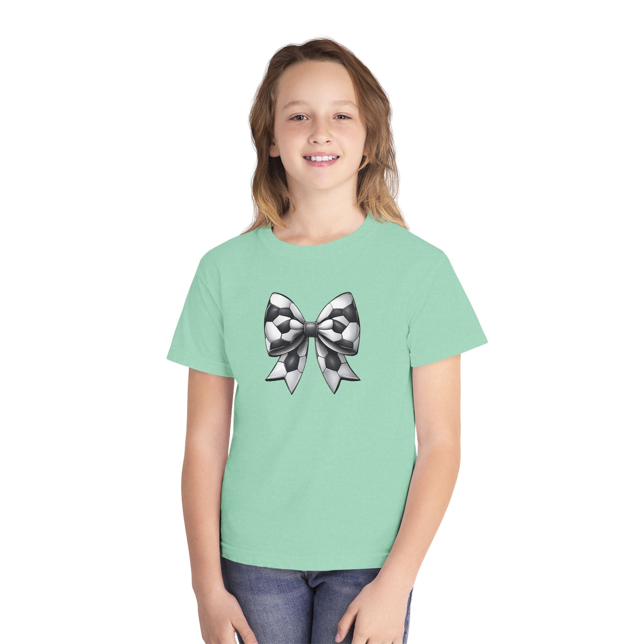 Checkerboard Bow Graphic Shirt for Kids