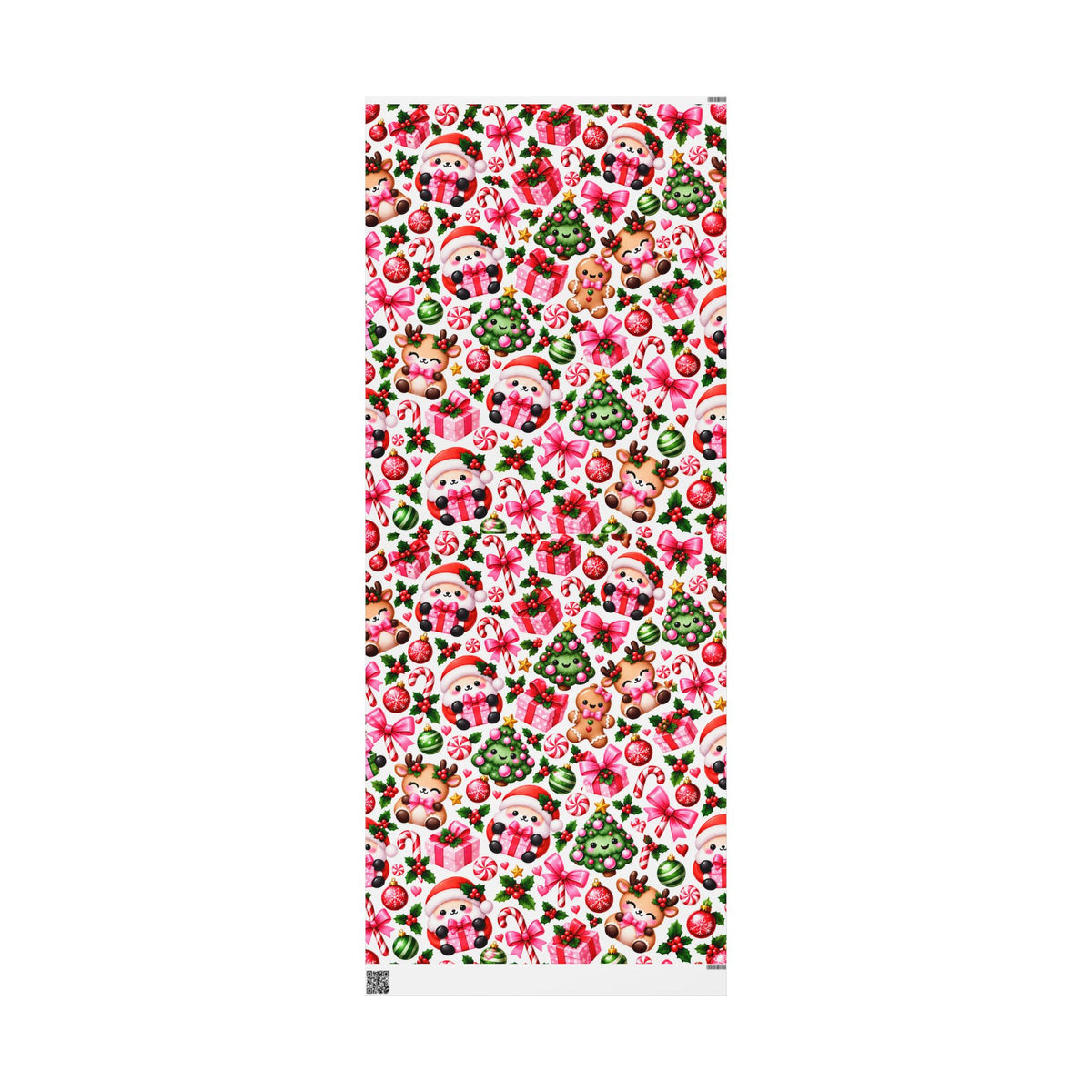 Christmas Squishies | Cute Kawaii Christmas Wrapping Paper