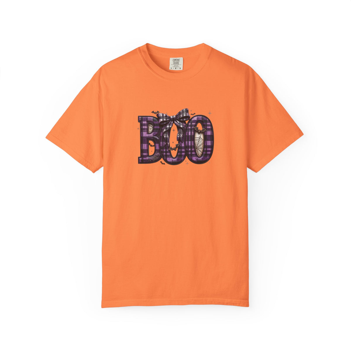 Halloween 'BOO' Plaid T-Shirt