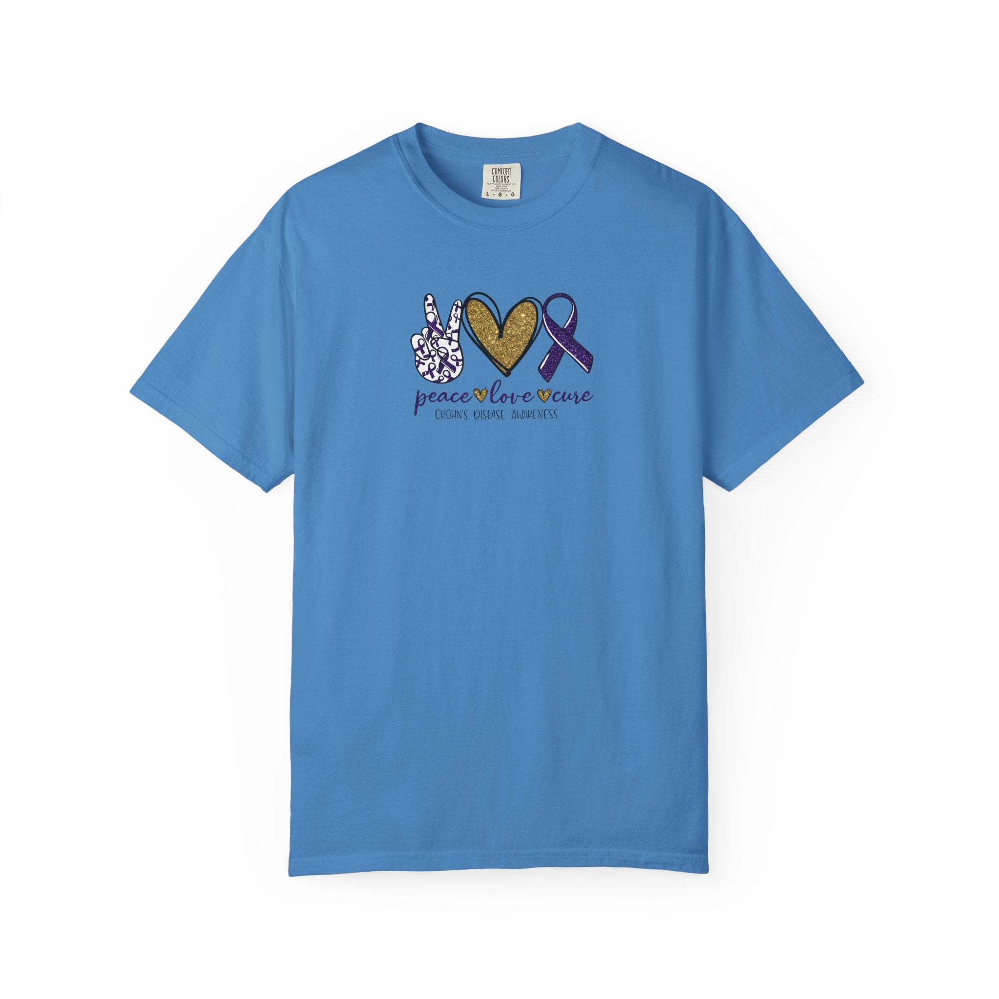 Peace Love Crohn's Awareness T-Shirt