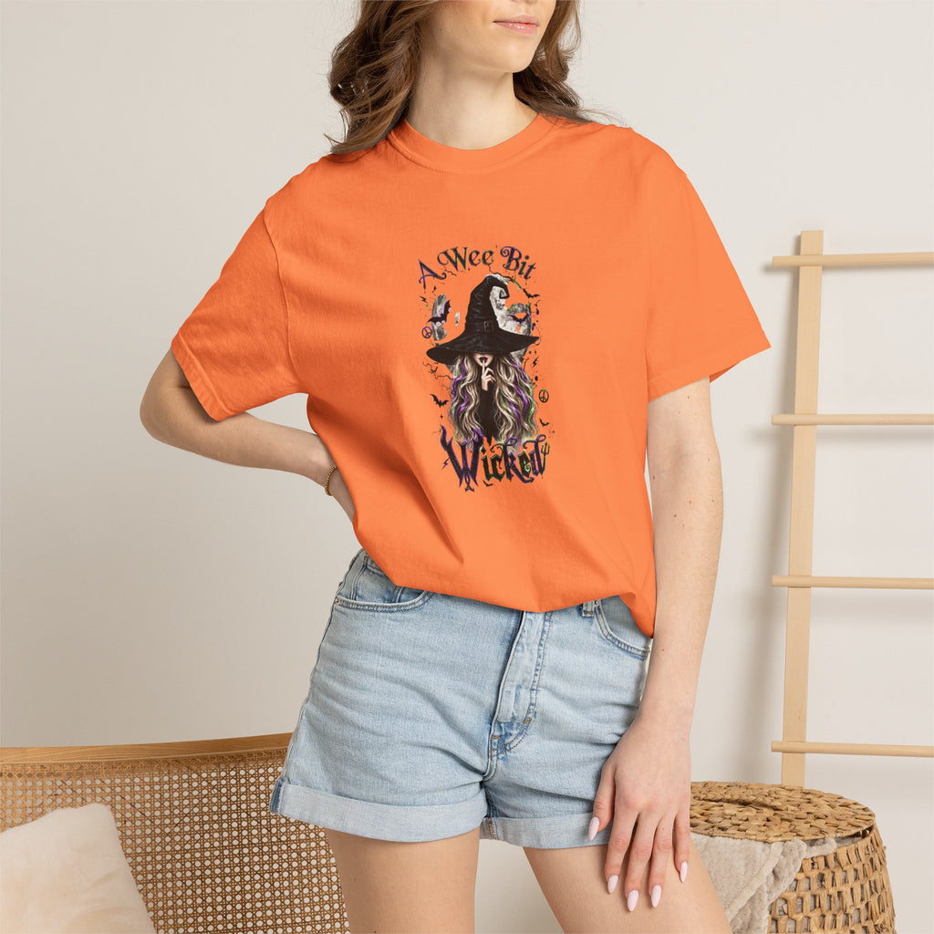 "A Wee Bit Wicked" Halloween T-Shirt